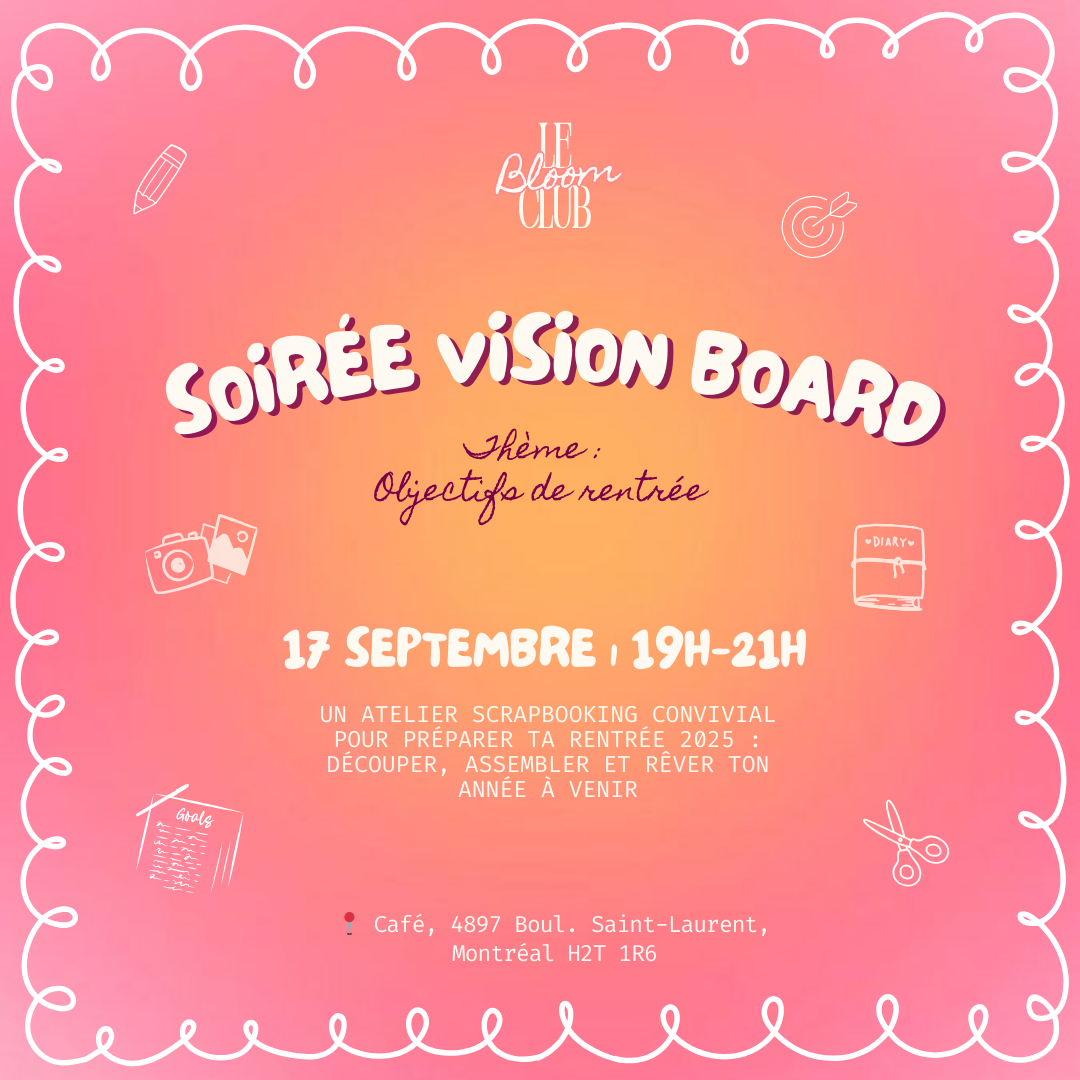 Atelier Vision Board - 17.09