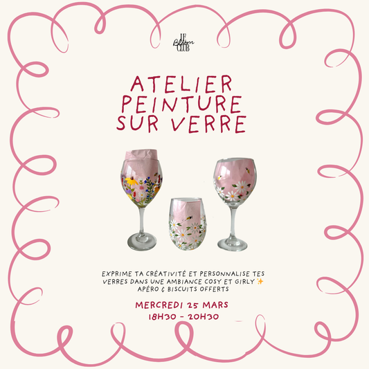 Atelier Peinture sur verre - 25.03