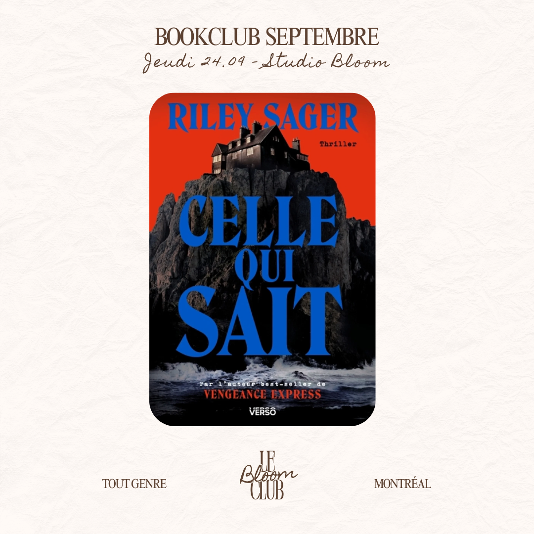 Bookclub Tout genre SEPT (Celle qui Sait)
