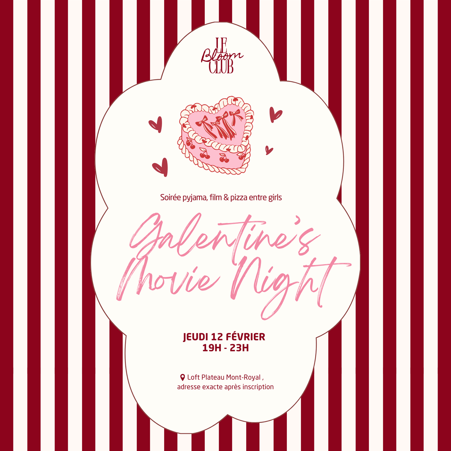 Soirée Galentine's Movie Night - 12.02
