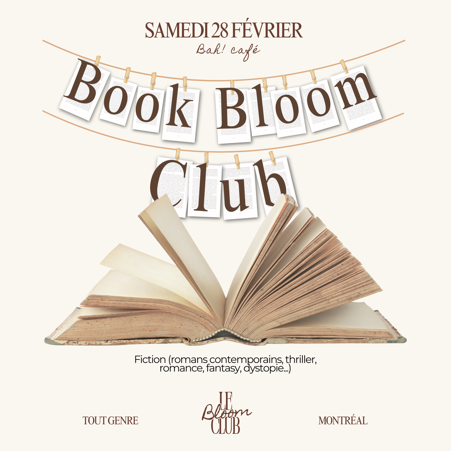 Bookclub tout genre FEV - 28.02