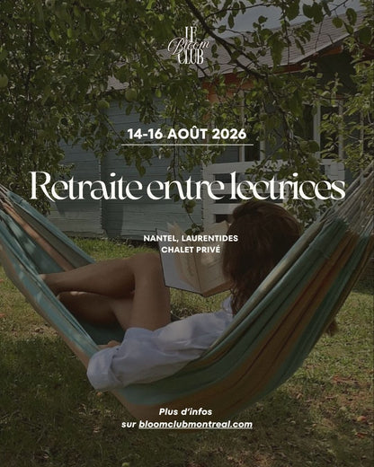 Retraite entre Lectrices - Chalet (14–16 août)