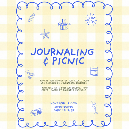 Journaling & Picnic - 19.06