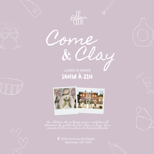 Come & Clay x Rose Céramique - BRIDGERTON - 16.03
