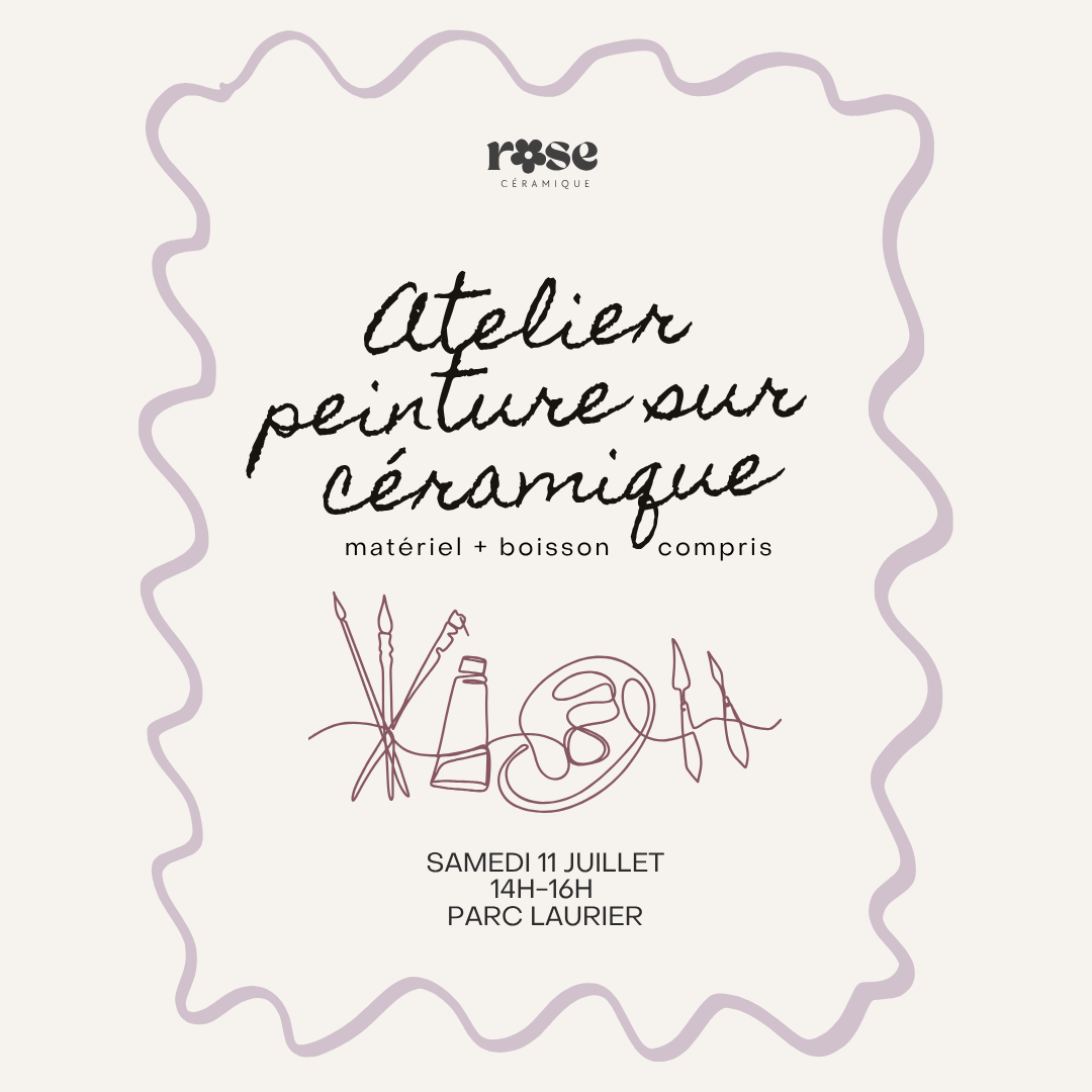 Atelier Peinture sur céramique - 05.07
