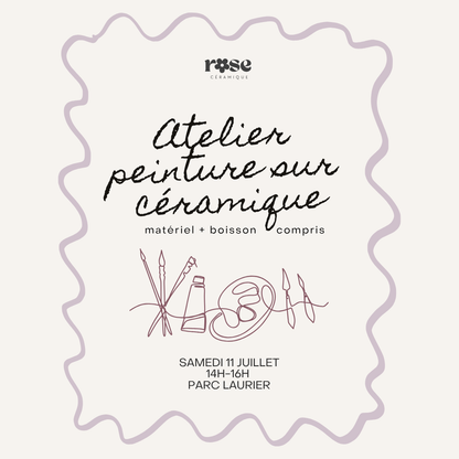 Atelier Peinture sur céramique - 05.07